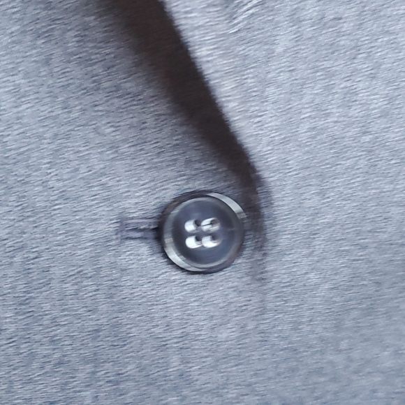 New Theory wool blue/ black suiting. Blazer & pant - Picture 6 of 12